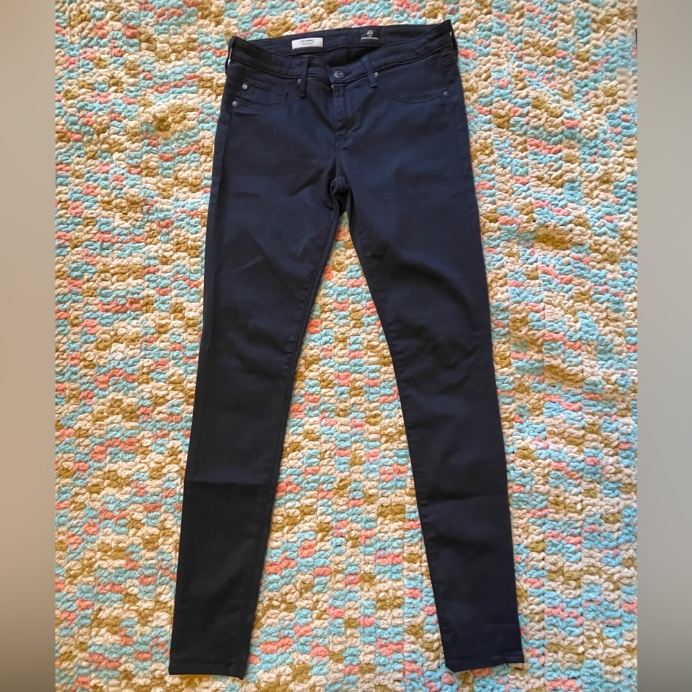 Adriano Goldschmied The Legging Super Skinny Fit Jeans Size 28R Black